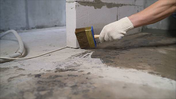SJ Waterproofing Pros Basement Waterproofing coverage map for Bellevue, OH and surrounding area
